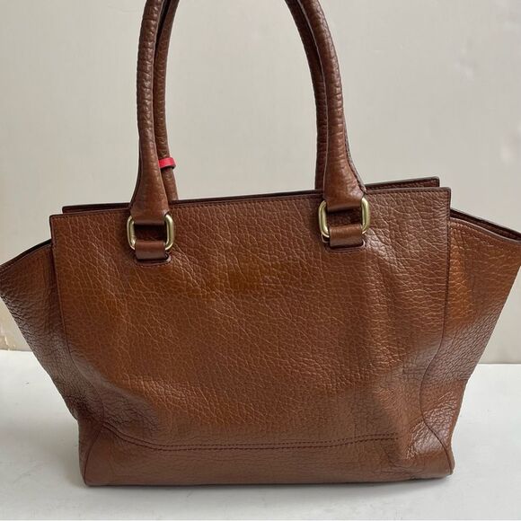 Coach Legacy Textured Leather Medium Candace Carryall Tote Brown Carnelian - Picture 2 of 13